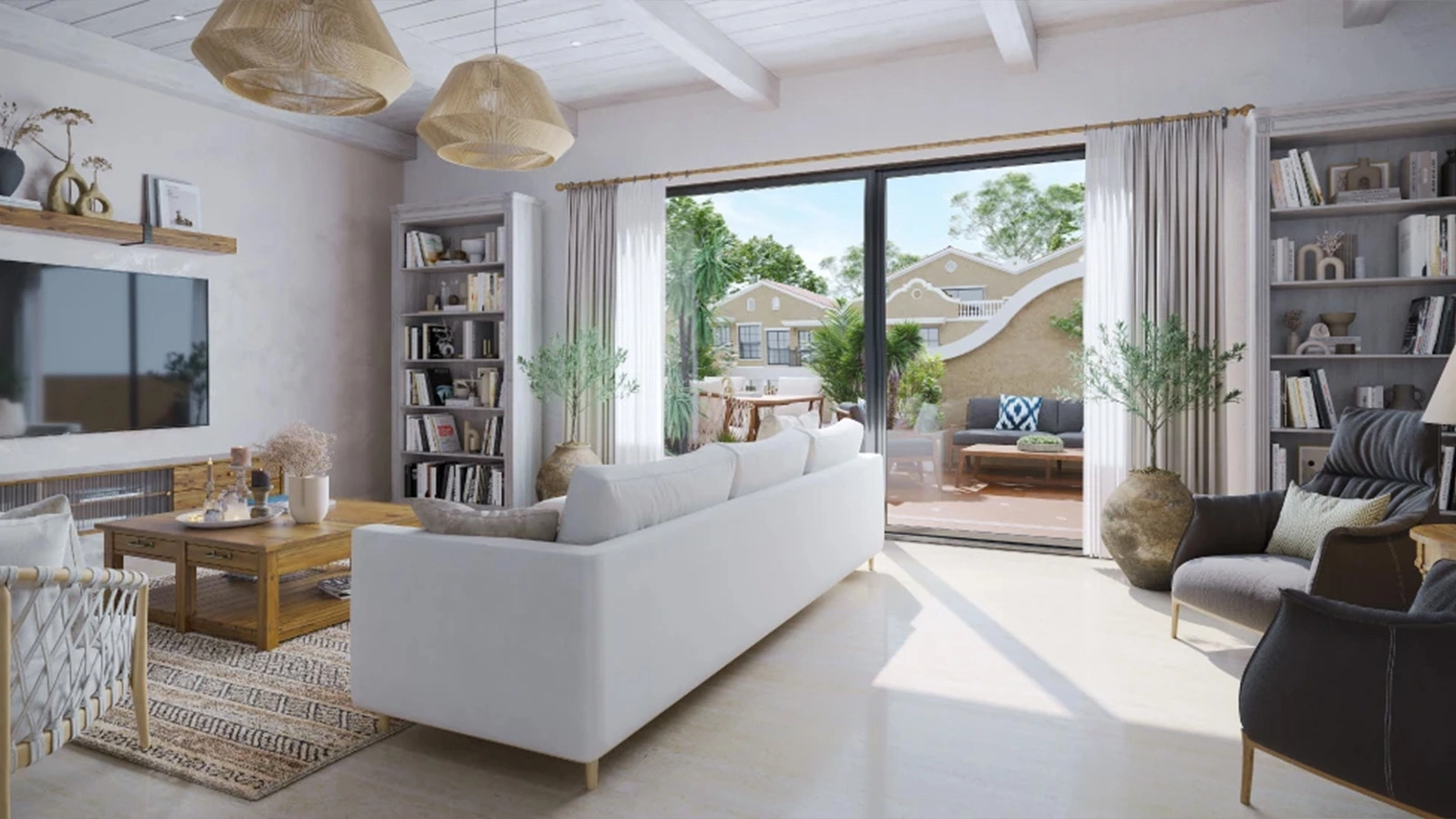 Sobha Galera Apartment & Villa in Whitefield, Bangalore living area